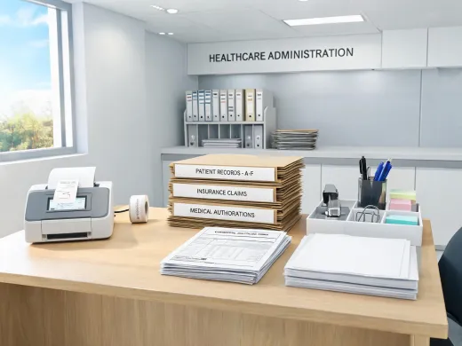Healthcare administration supplies