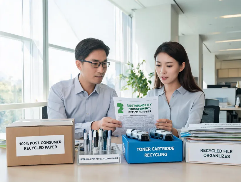 Office sustainability supply review